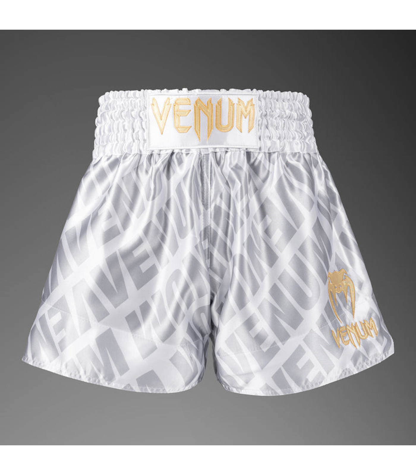 Шорти -Venum x Contender XT Muay Thai Shorts – White/Silver​
